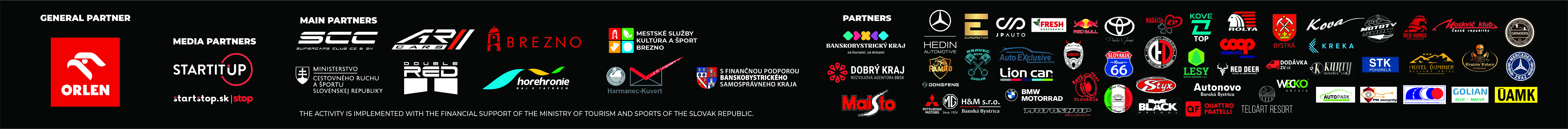Slovak Car Festival partners